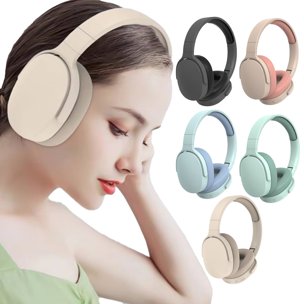 P2961 Foldable Wireless Bluetooth Stereo Over Ear Headphone