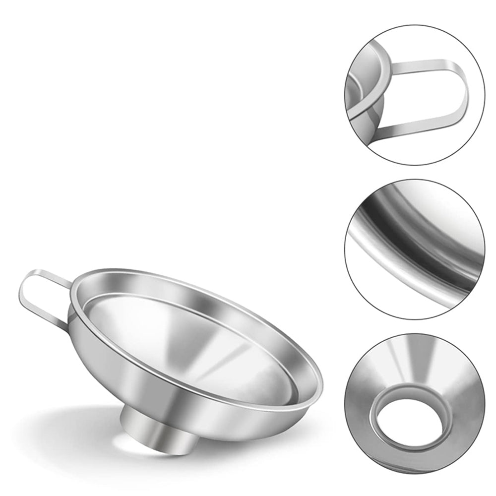 Stainless Steel Wide Mouth Canning Funnel for Kitchen Tool