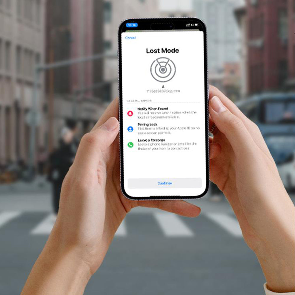 Wireless Charging Smart Wallet Tracker Card for Apple Find My App