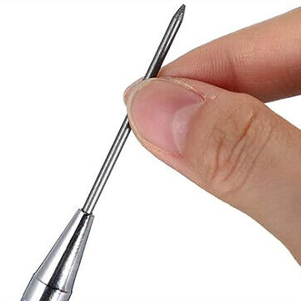 2Pcs 2mm 2B Lead Holder Pen Automatic Mechanical Drafting Drawing Pencil Art Tool with 24 Refills