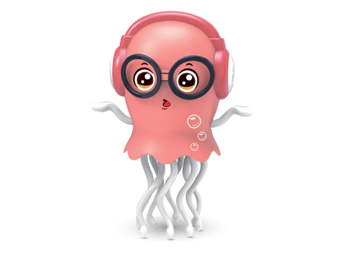 Dancing Jellyfish Toy Crawling Jellyfish Dancer Tummy Time Music Toy