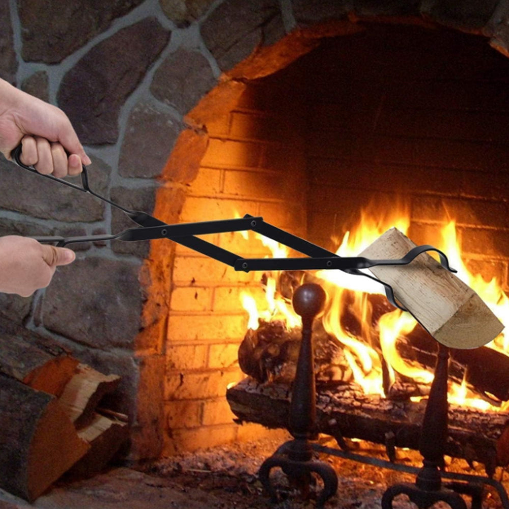 Wood Grabber Fireplace Tool