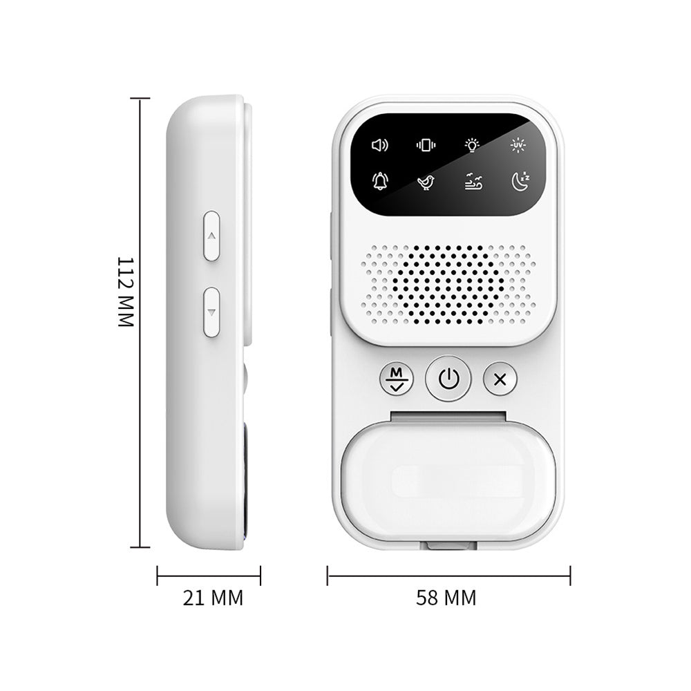 Wireless Bedwetting Alarm for Boys and Girls USB-C Rechargeable