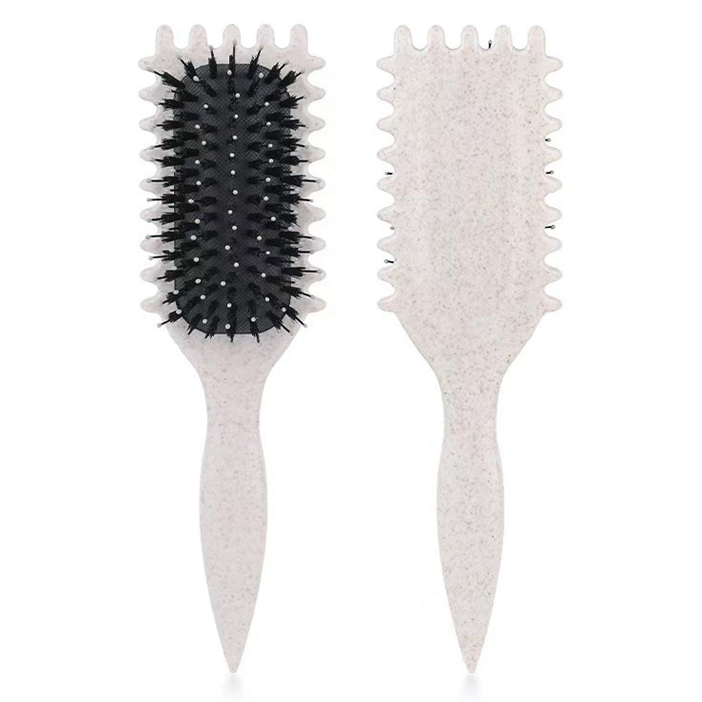 Large Wave Curl Styling Detangling Hair Brush for Daily Use