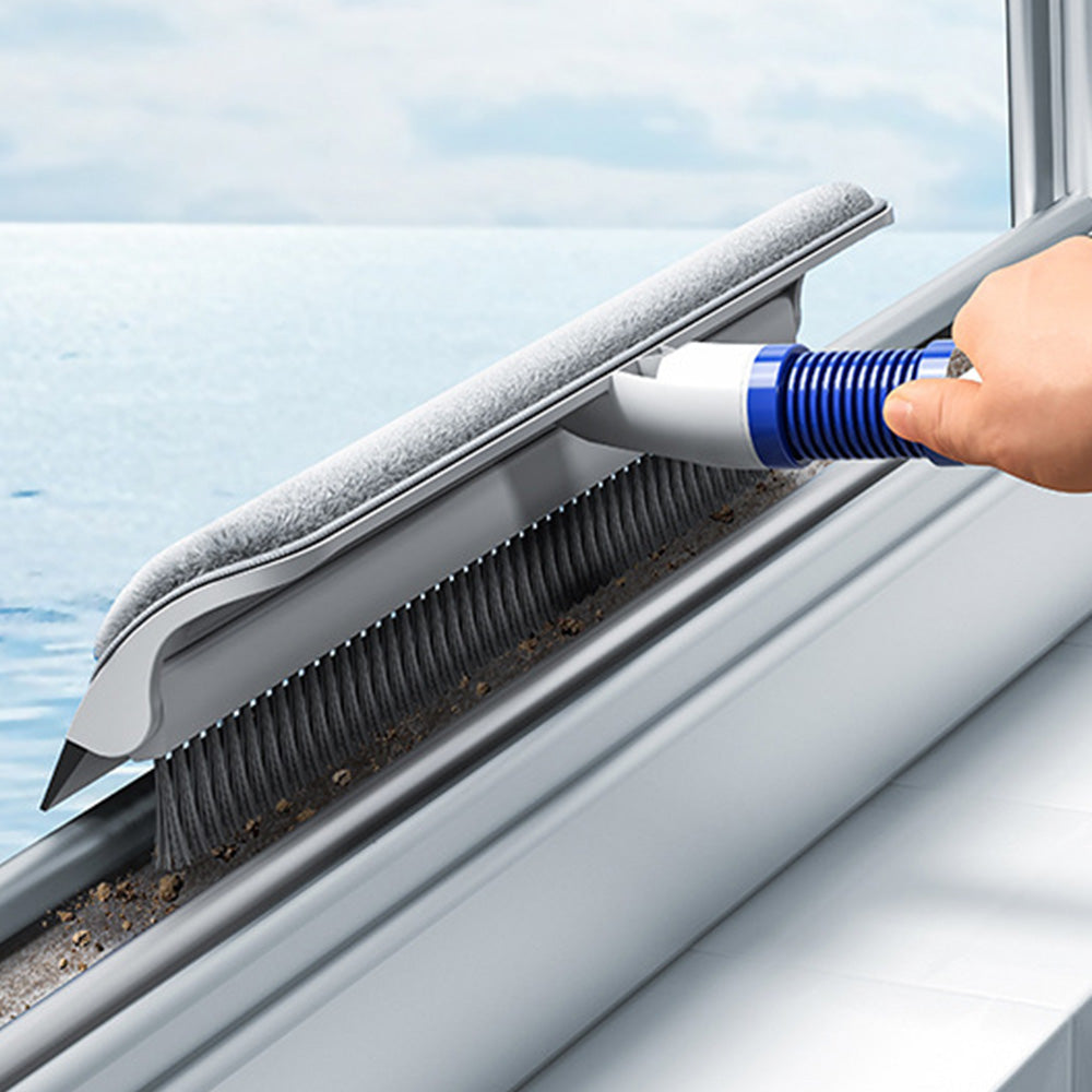 Window Cleaning Kit with Spray Mop High Rise Glass Cleaner for Home & Office