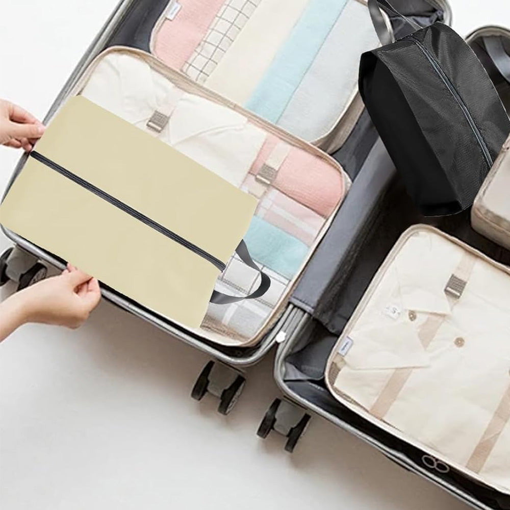 4Pcs Water-Resistant Travel Shoe Storage Bags