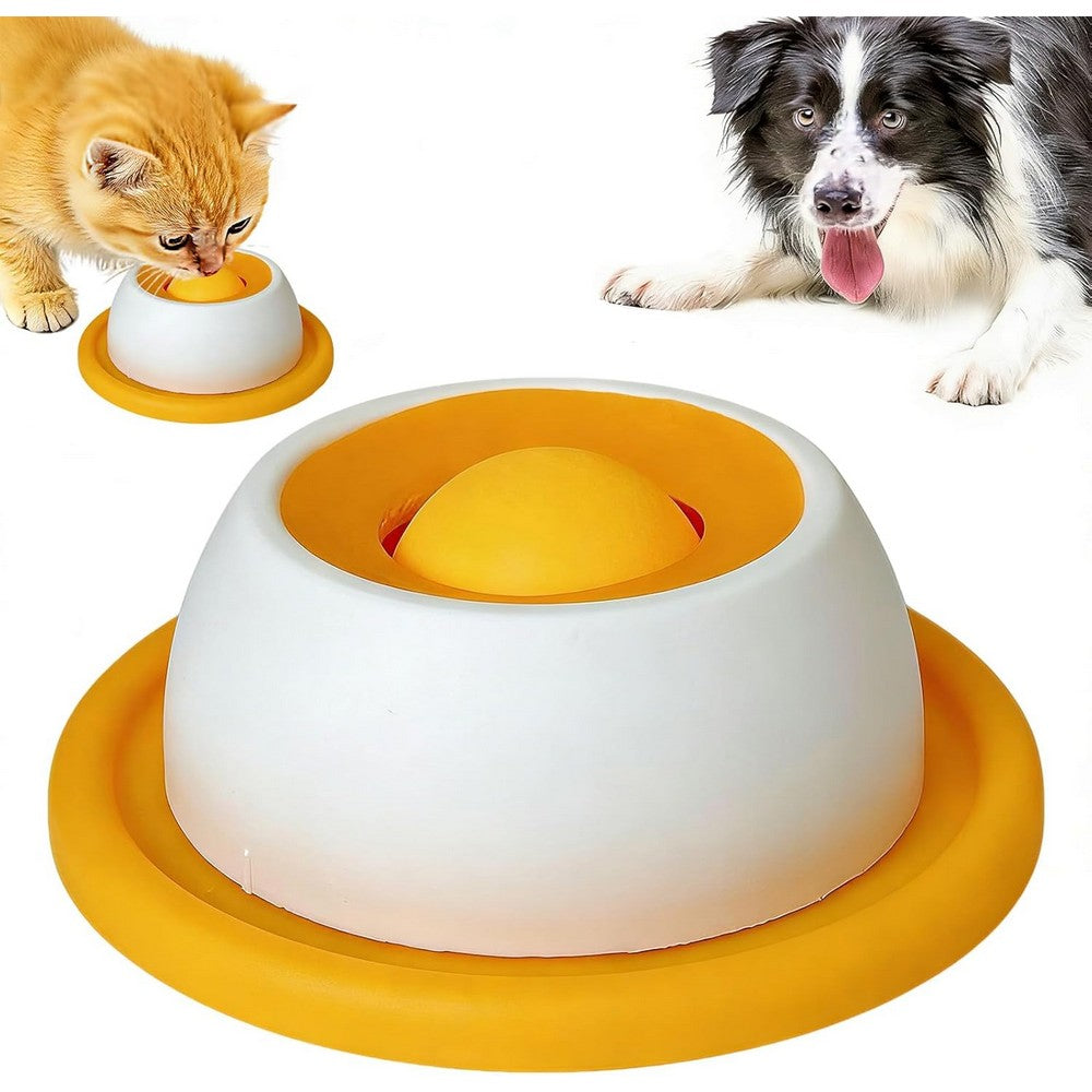 Dog Cat Licking Bowl Slow Feeder Bowls for Yogurt Liquid Treat