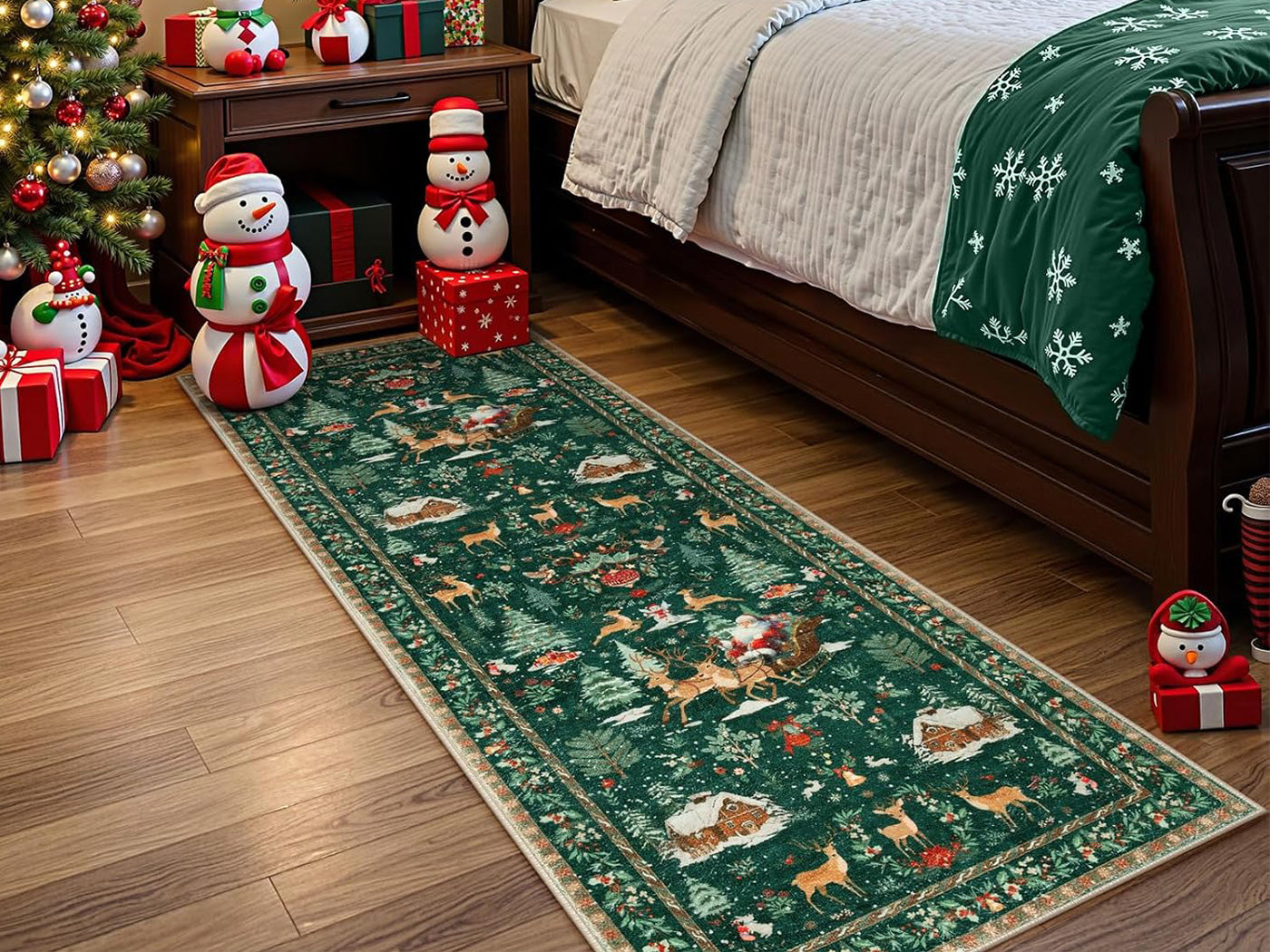 Christmas Kitchen Mats Xmas Merry Christmas Kitchen Mats