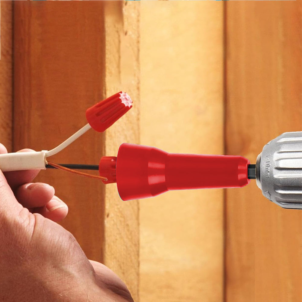 Wire Nut Twister Multifunctional Wire Twisting Tool with 1/4 inch Chuck Wire