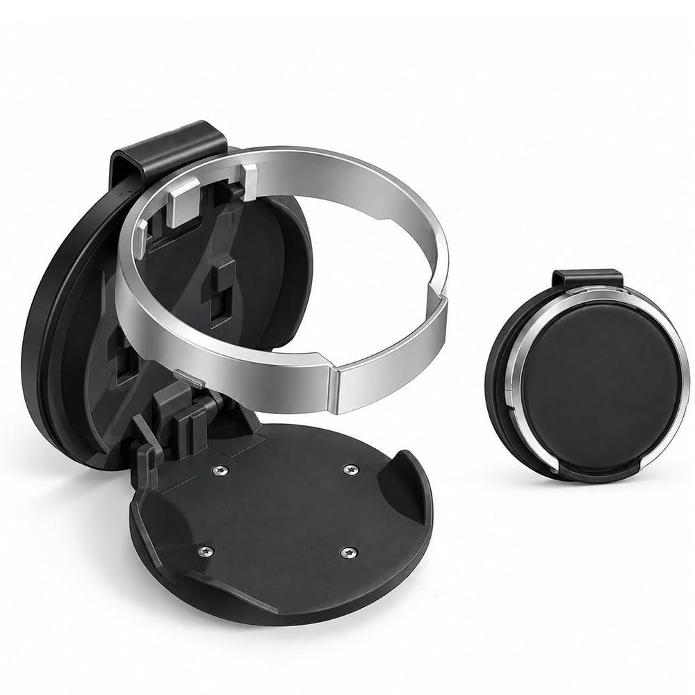 Adjustable Folding Car Door Cup Holder Clip-On Drink Organizer