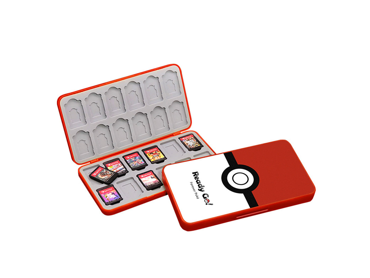 24 in-1 Magnetic Game Card Case Cover Storage Box Holder For Nintendo Switch /Lite