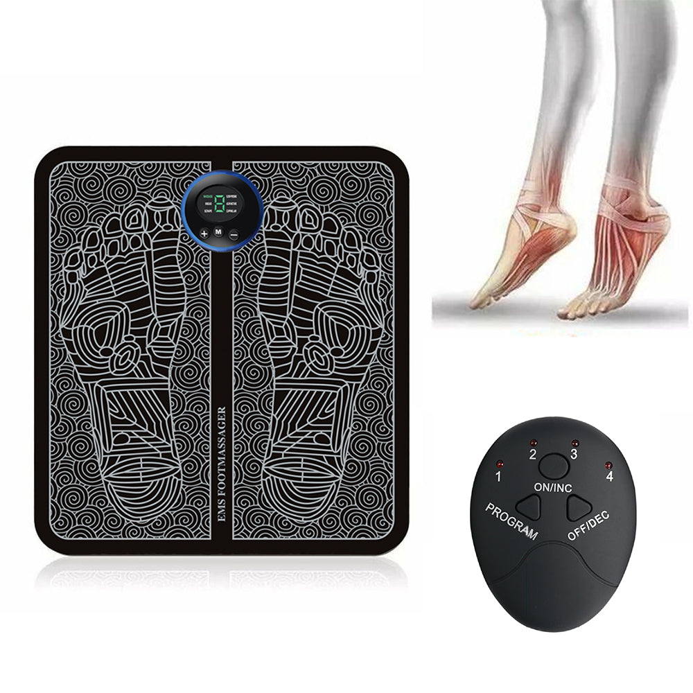 Electric EMS Feet Massage Mat for Pain Foot Relief