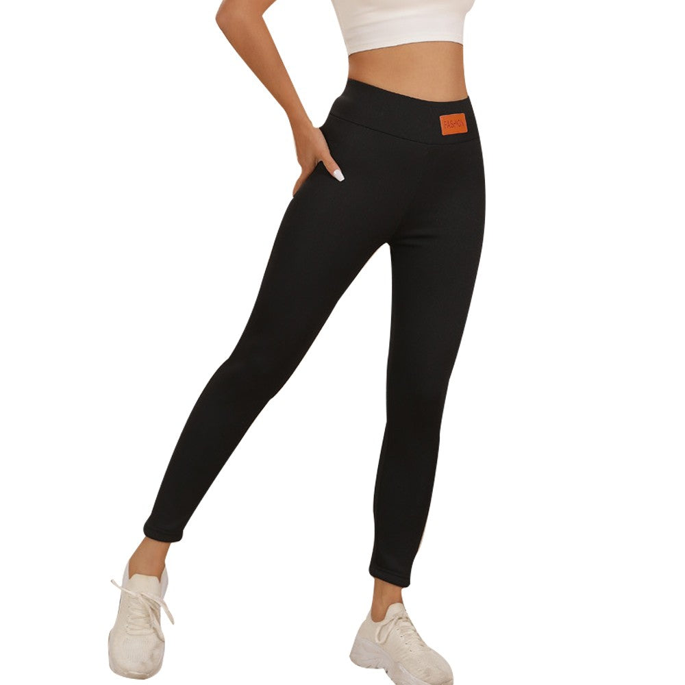 Women Lined Stretchy Thick Warm High Waist Leggings