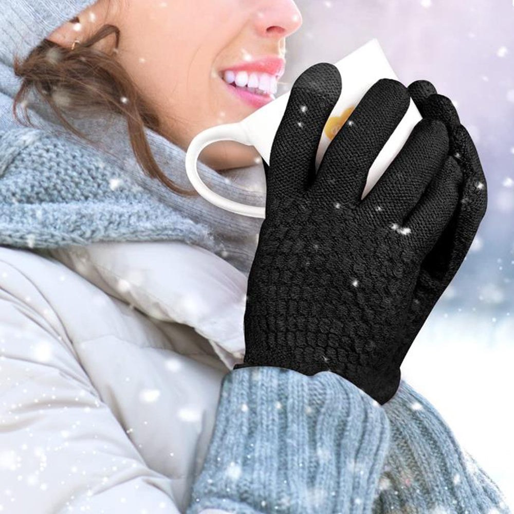 Winter Touchscreen Knitted Warm Gloves