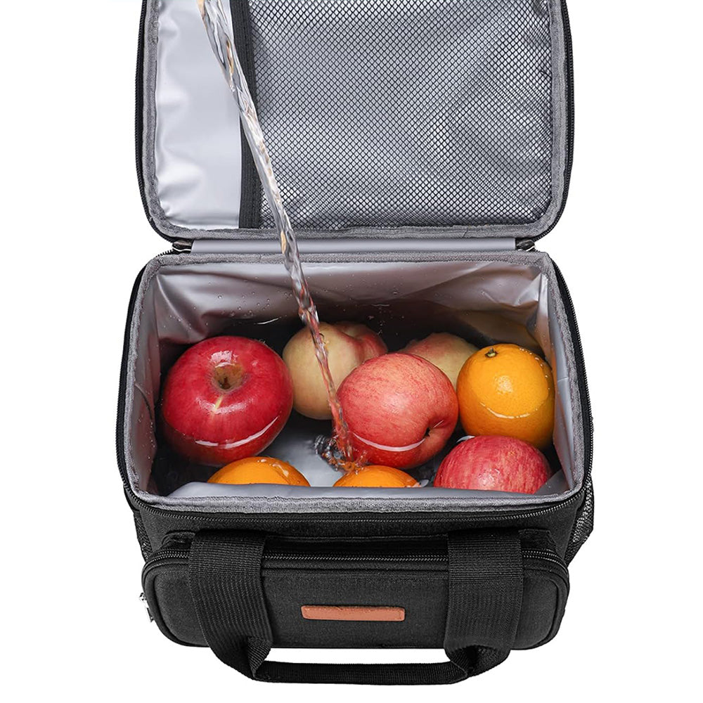 Reusable Insulated Lunch Box Leakproof Cooler Bags for Office Picnic Beach