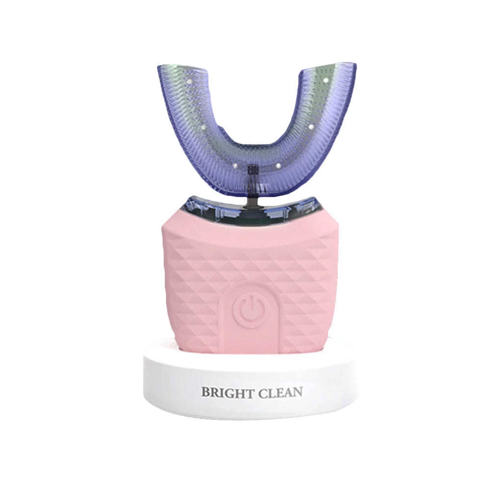 U-Shaped Electric Toothbrush Hands-Free Automatic Toothbrush with Charging Base