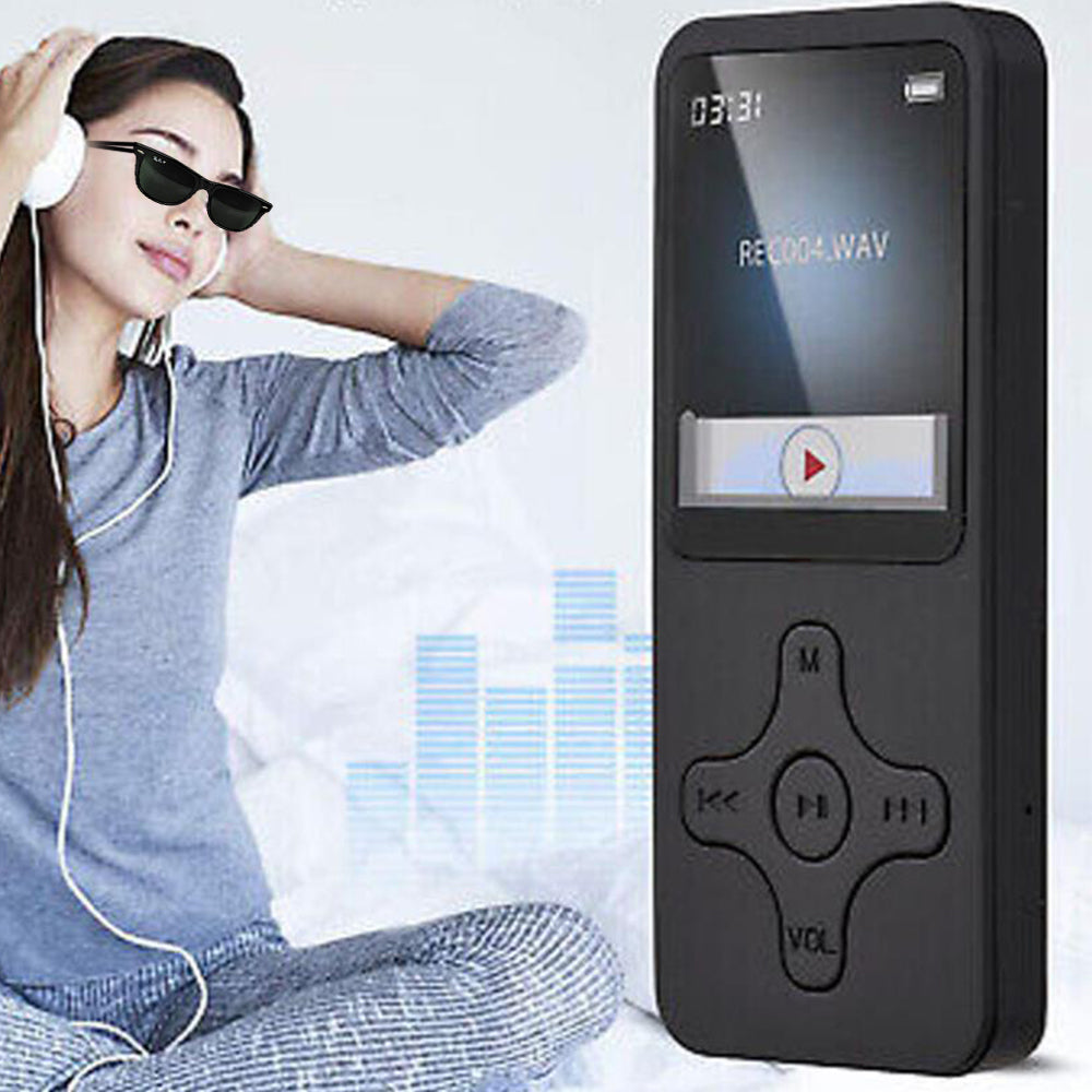 1.8Inch Bluetooth Music Player MP4/MP3 HiFi Lossless Sport FM Radio Recorder