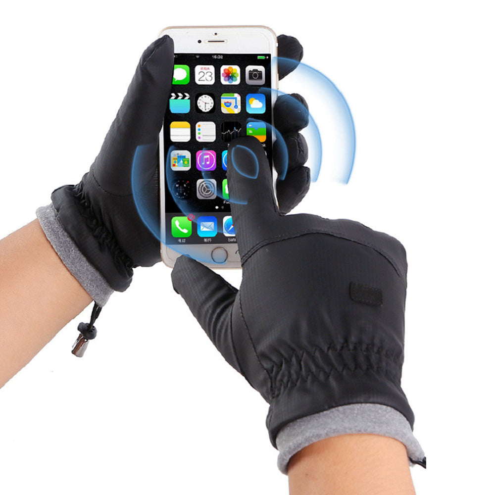 Winter Water Repellent Ski Snow Warm Gloves with Touchscreen Fingers