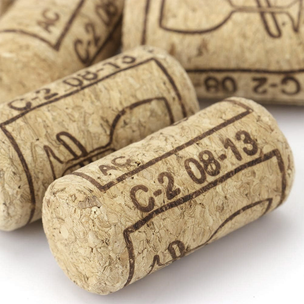30Pcs Wine Corks Premium Straight Cork Wine Stopper for Wine Making Art Projects