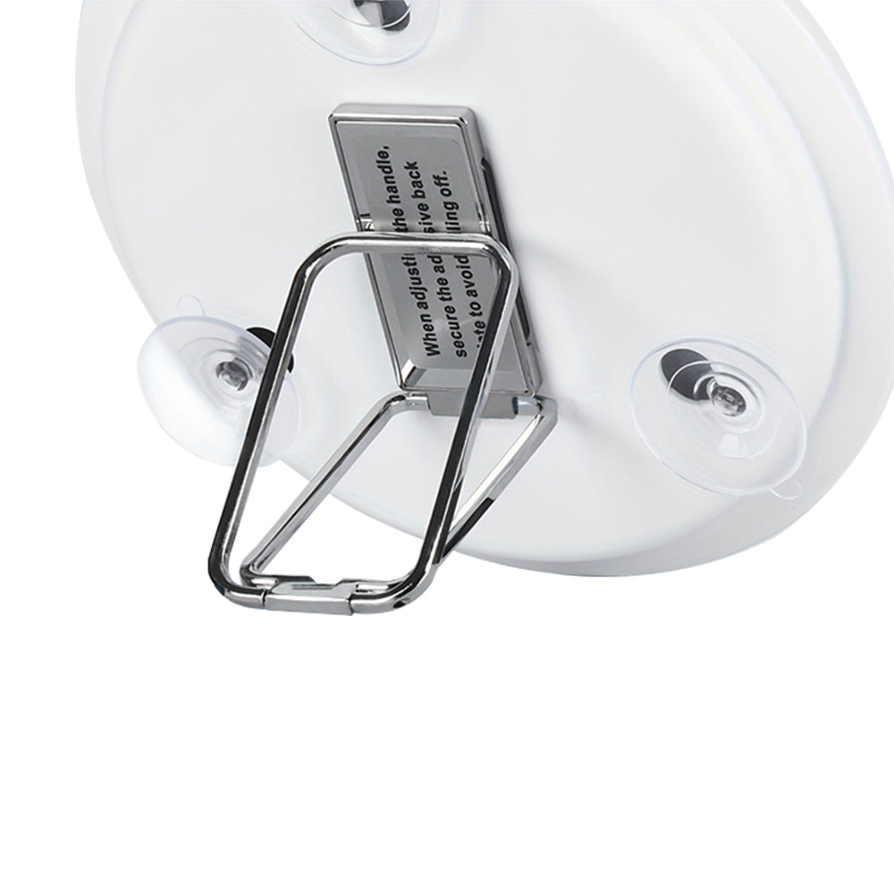 10X/20X/30X Round Magnifying Mirror with 3 Suction Cups and 360 Degree Adjustable Stand