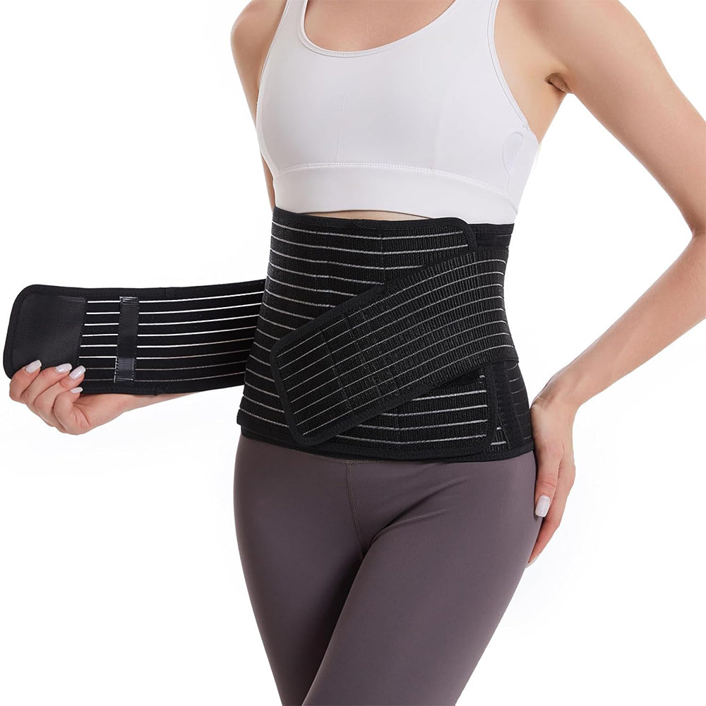 Bamboo Charcoal Fiber Belly Band Adjustable Waist Support for Daily Use