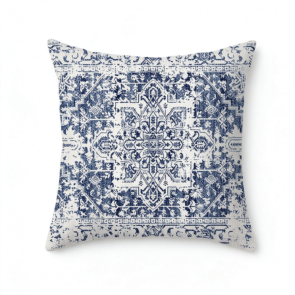 Bohemian Short Plush Decorative Throw Pillow Cover 45x45cm