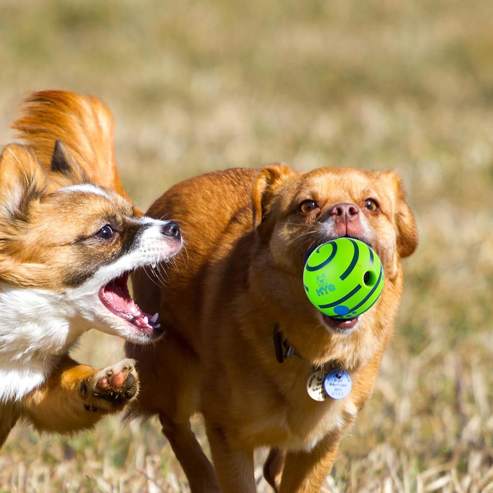Wobble Wag Giggle Dog Ball Interactive Dog Toy Ball