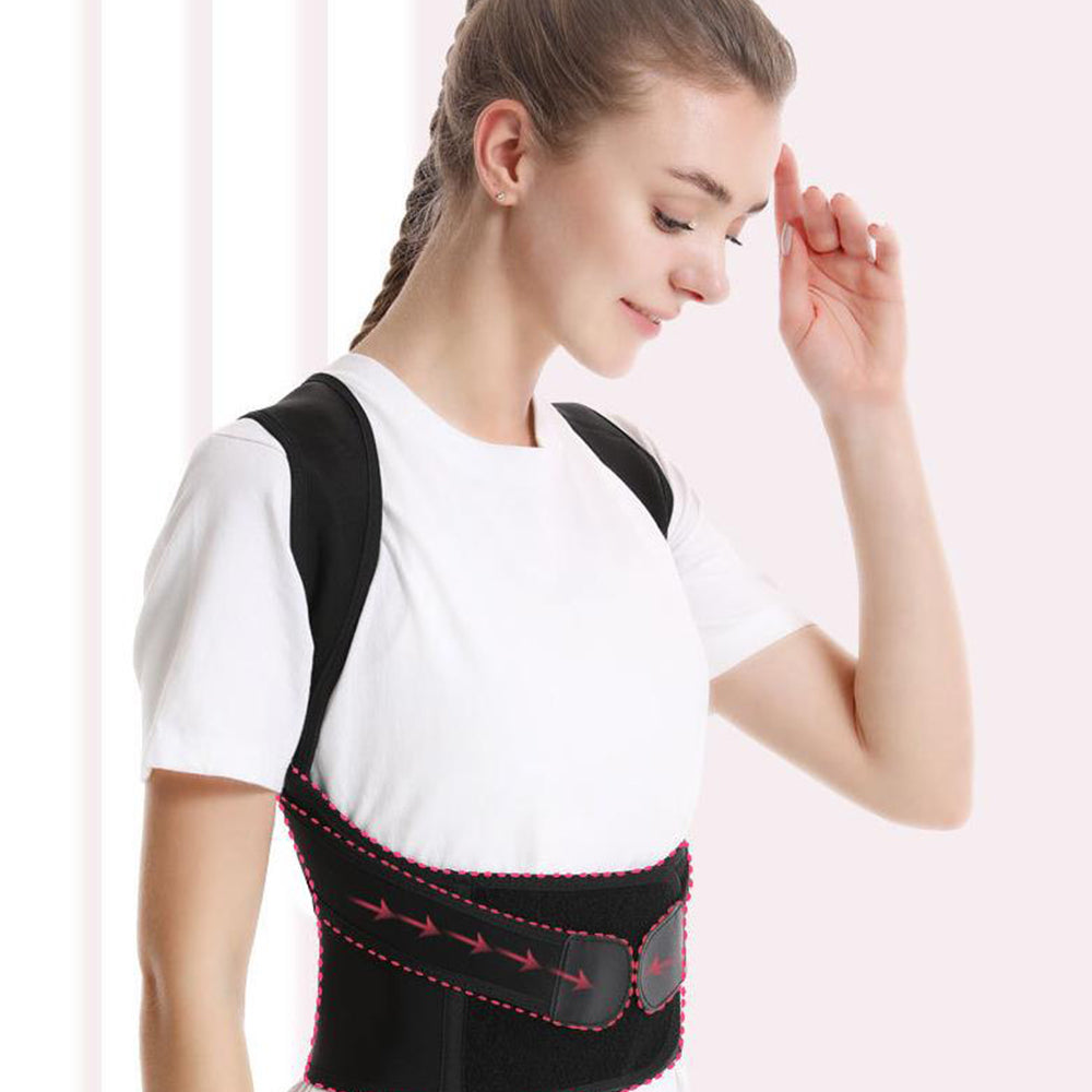 Adjustable Posture Corrector Back Support Shoulder Belt