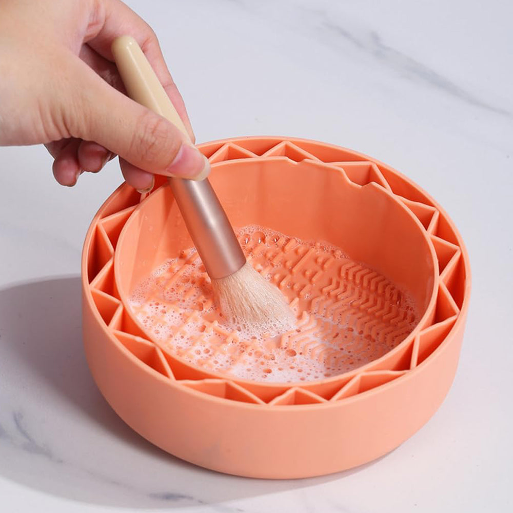 Makeup Brush Cleaning Bowl