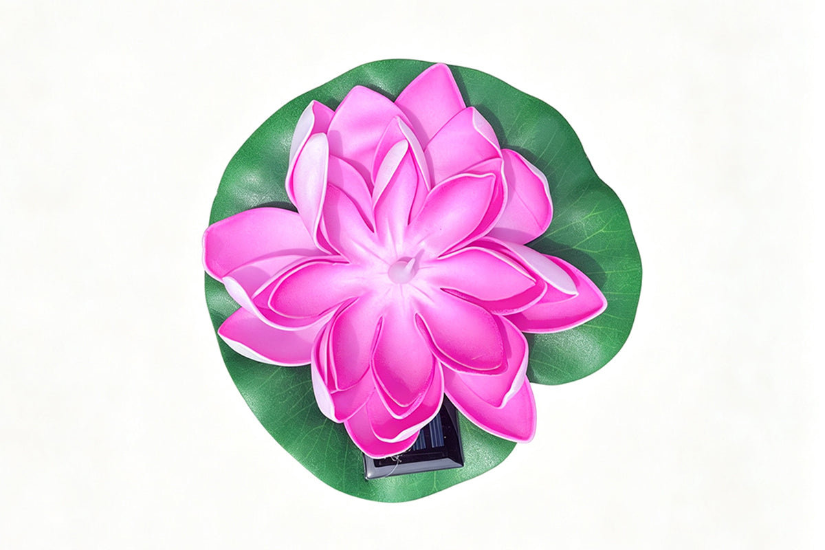Solar Floating Lotus Light Solar Powered Floating Flower Light