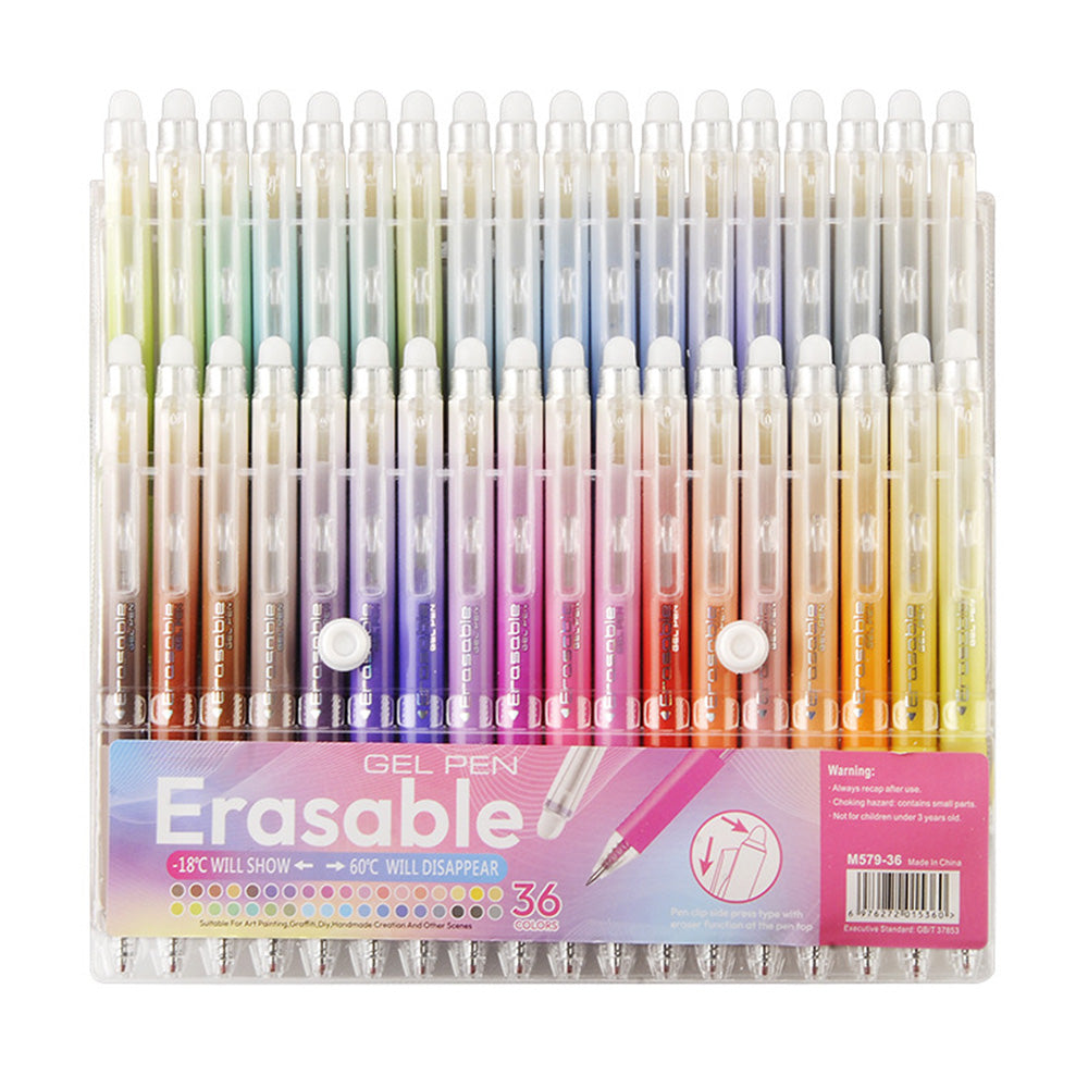 Colorful Click-Erasable Gel Pen Set for Students School and Office