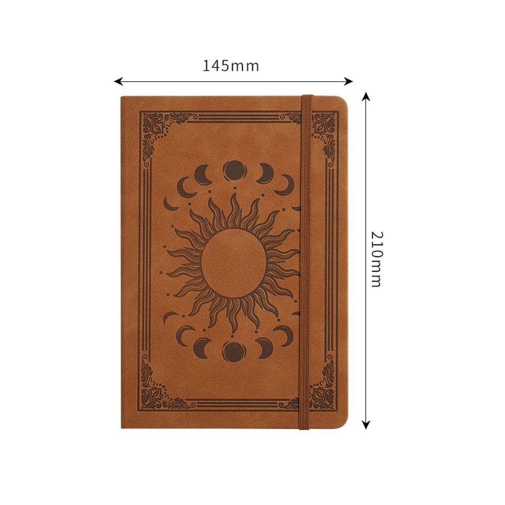 A5 Vintage PU Cover Notebook Notepad and Travel Journal
