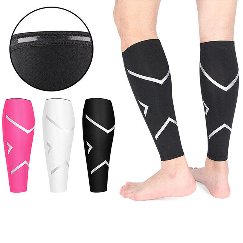 Pair of Compression Calf Sleeve for Pain Relief Gym Running