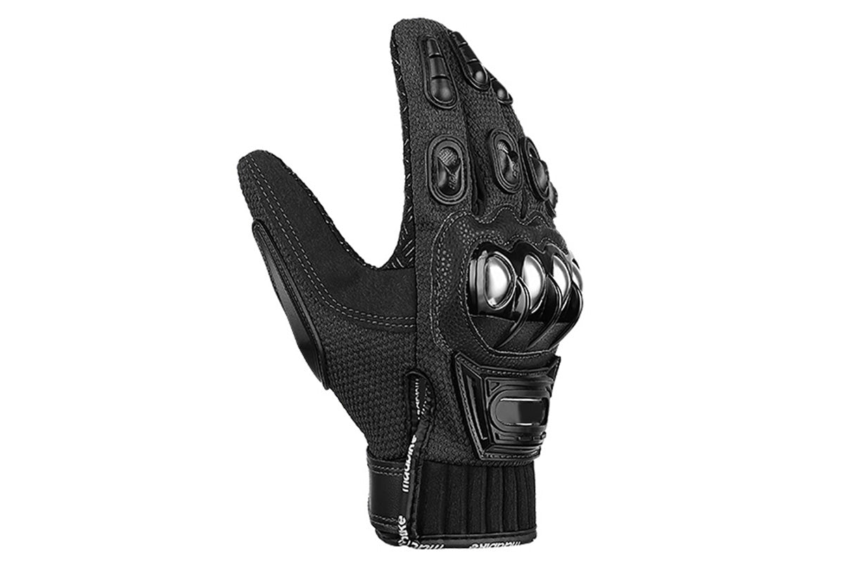 Stainless Steel Armour Motorcycle Gloves Sport Motorbike Racing Street Gloves