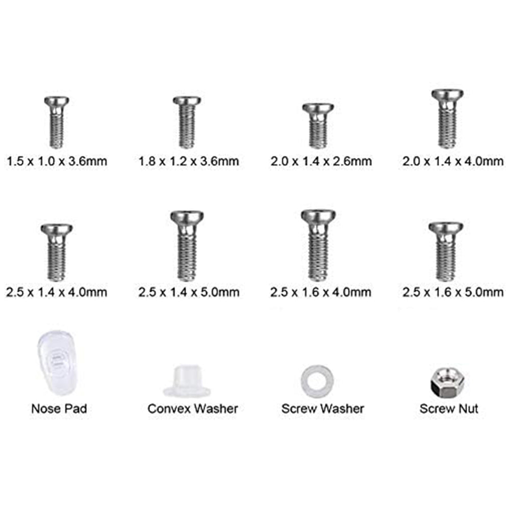 Tiny Repair Screws Nuts Screwdriver Kit For Eyeglass Glasses
