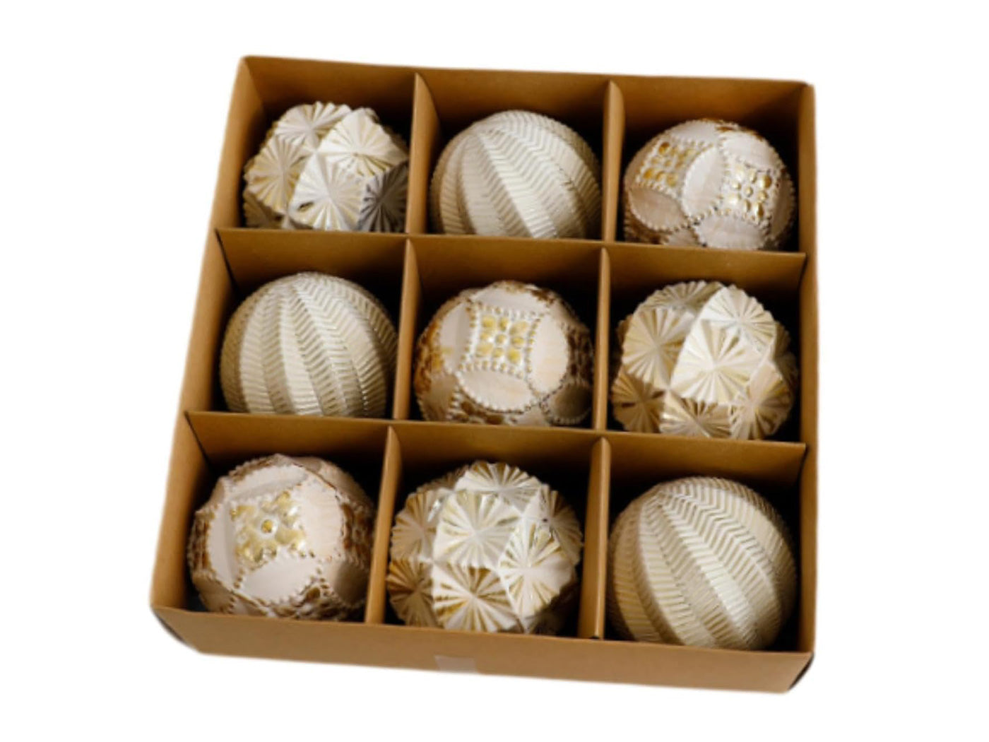 9pcs Christmas Ball Ornaments for Xmas Tree Hanging Ball Ornament Decorations
