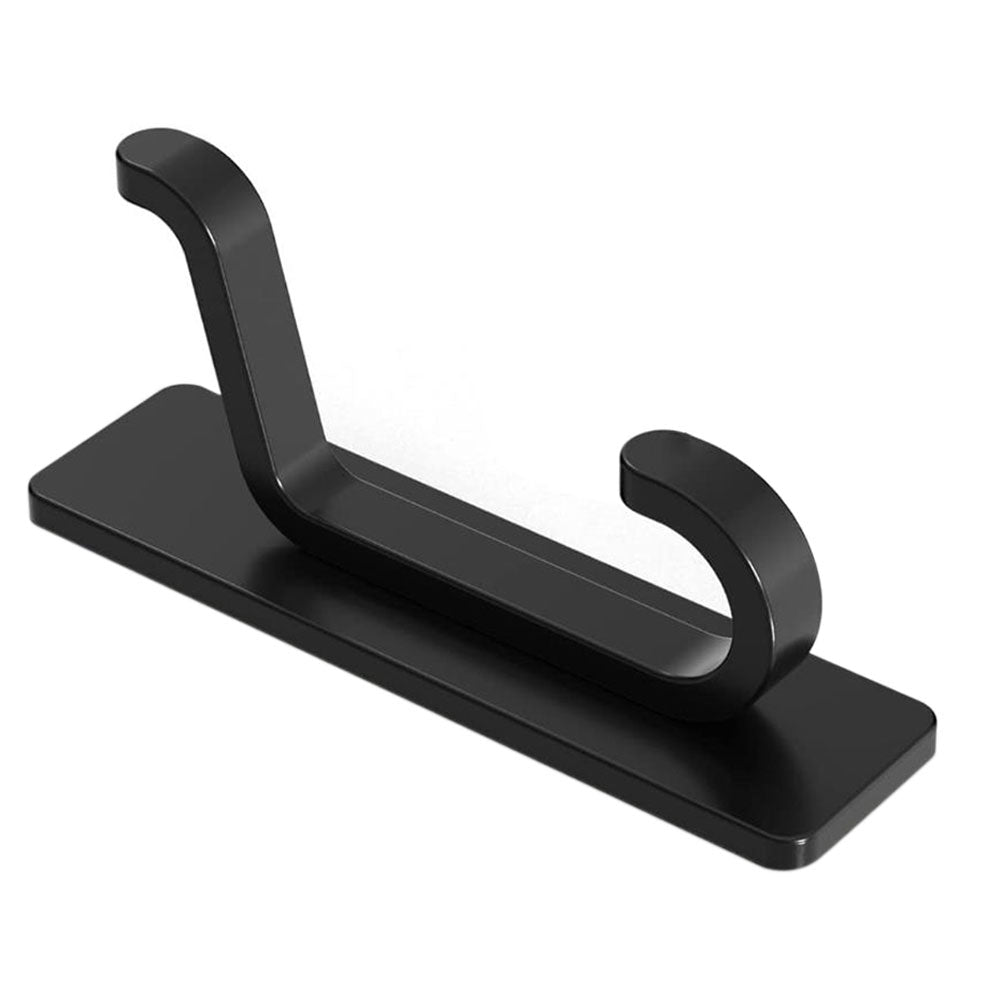 4Pcs Self Adhesive Wall Hook Double Hook Hanger Home Kitchen Bathroom Hanger Cabinet Tool