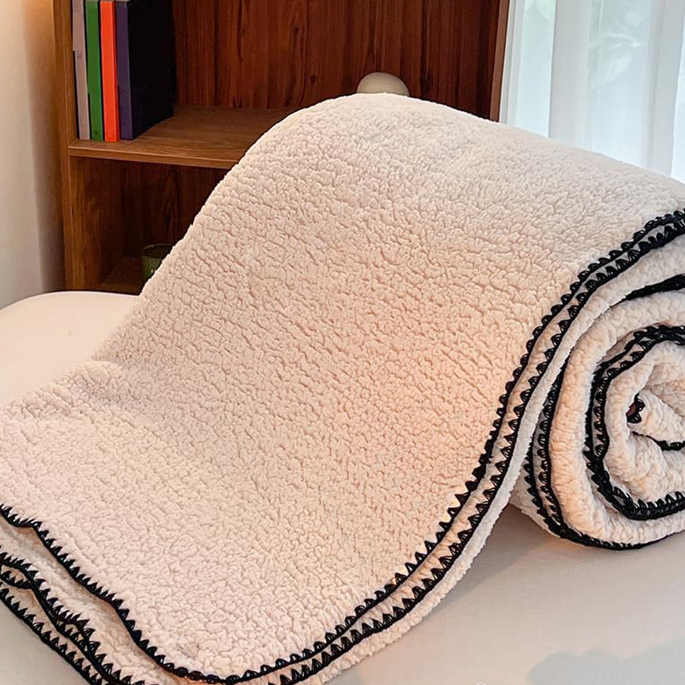 Winter Warm Sherpa Blanket