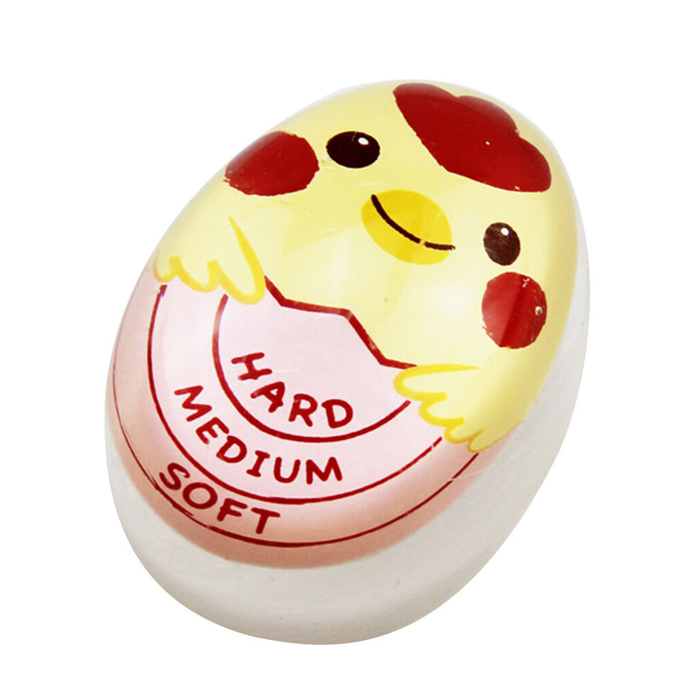 4Pcs Resin Boiled Egg Color Changing Temperature Timer