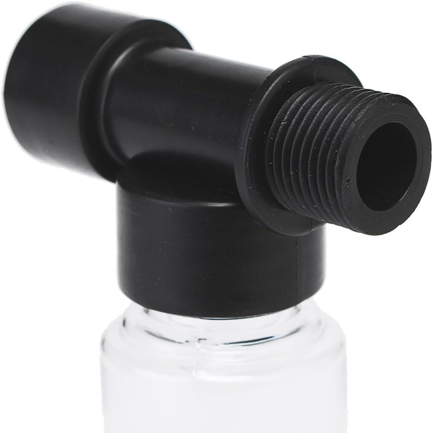 2Pcs 50mL Tee Bubble Bottle High-Pressure Power Car Washer Spray Nozzle Gun Bottle Accessory