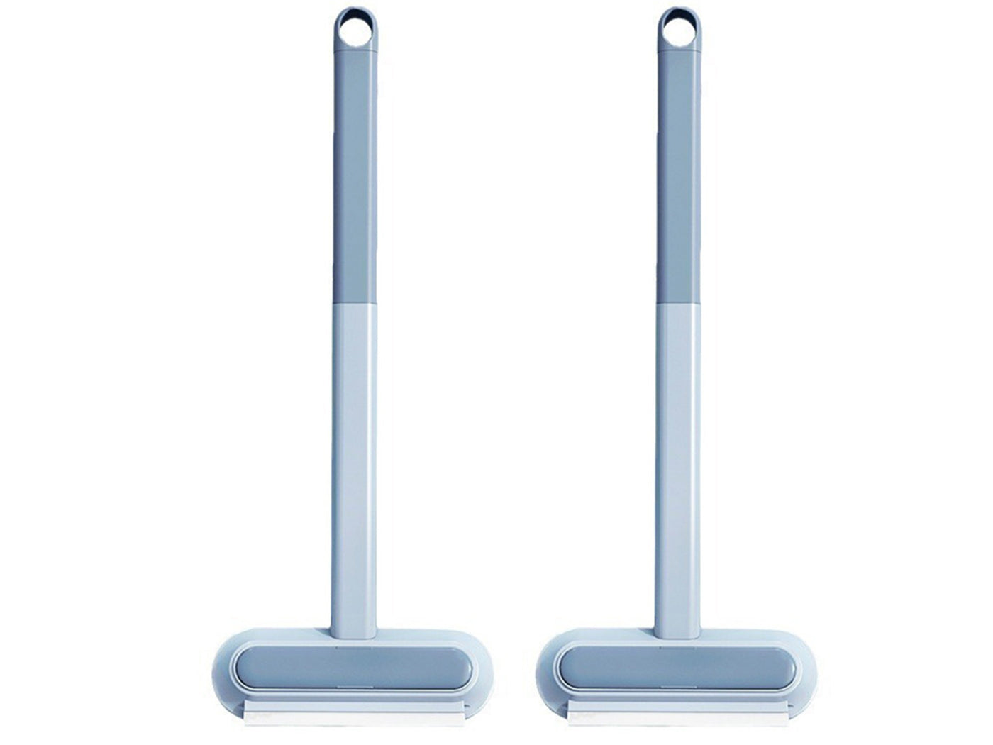 Two-Pack Reusable Pet Hair Remover Brushes for Sofa Carpet