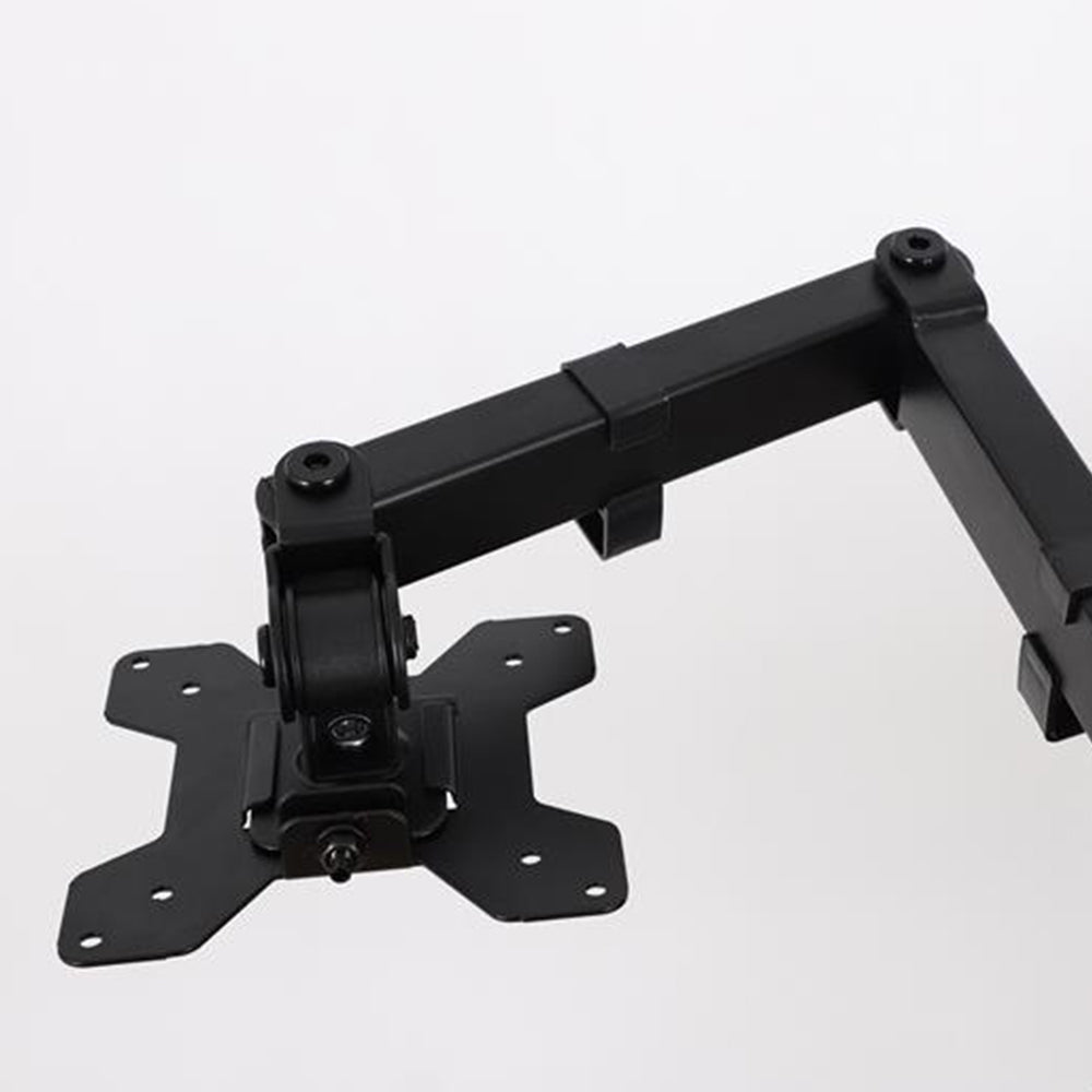 Arm Desk Mount Dual TV Screen Monitor Holder Bracket