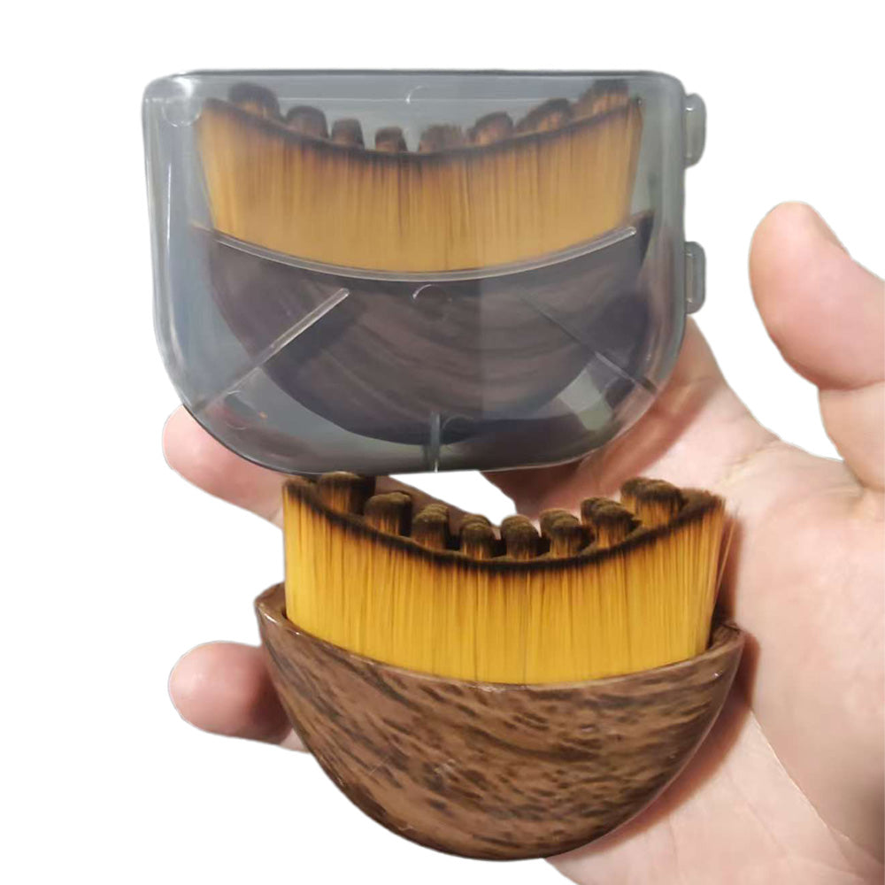 2Pcs Contour Face Brush Skin Massage Care Tool