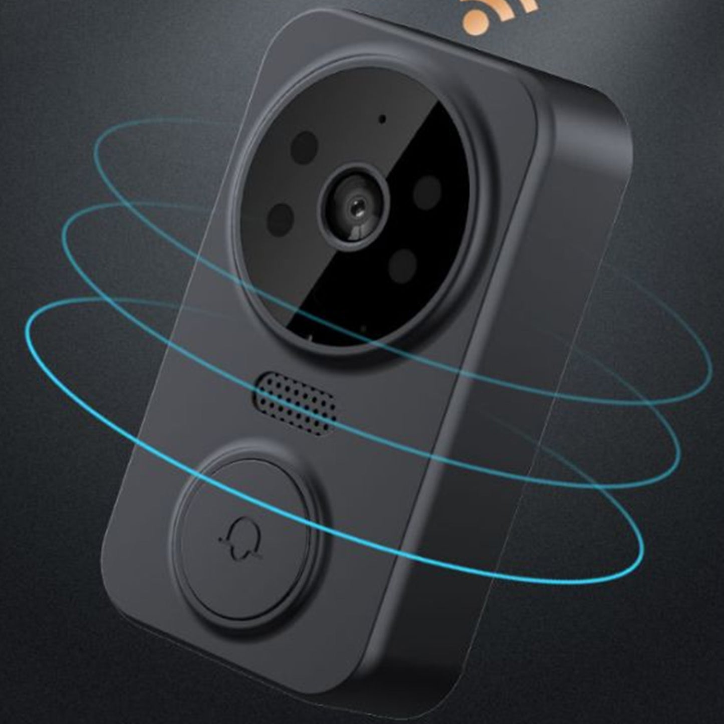 Wireless WiFi 1080P Video Doorbell Camera with Monitor 2 Way Audio Infrared Night Vision 2.4GHz 120 Degree Lens