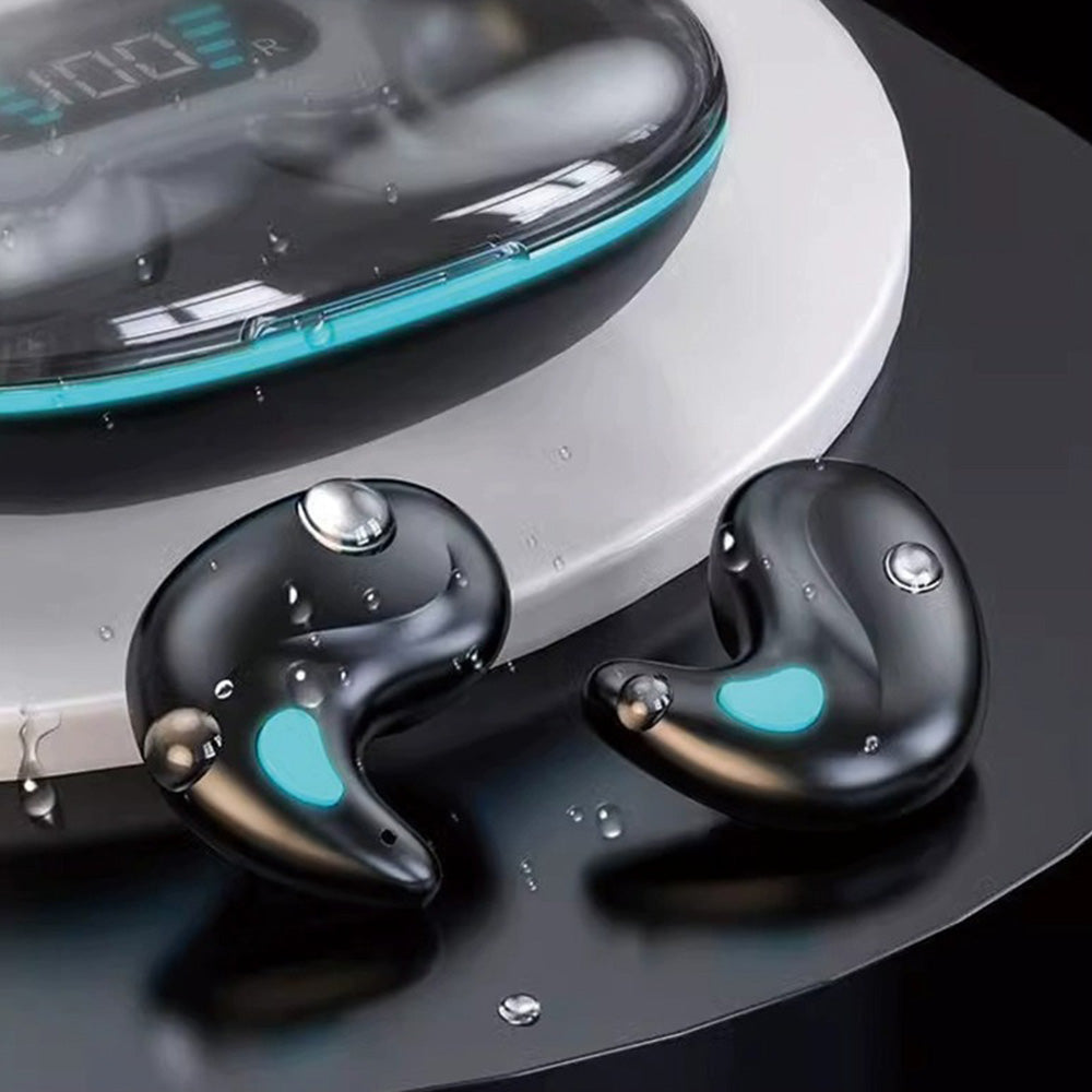 X55 Ultra-Thin Sleep Headphones - Wireless Bluetooth 5.3 Earphones, Side Sleeper Design