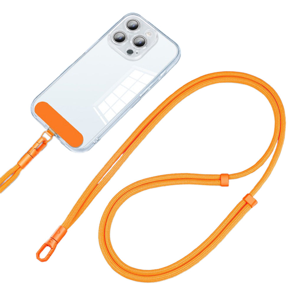 Universal Phone Lanyard Crossbody with Adjustable Neck Strap for iPhone 16 Pro Smartphones