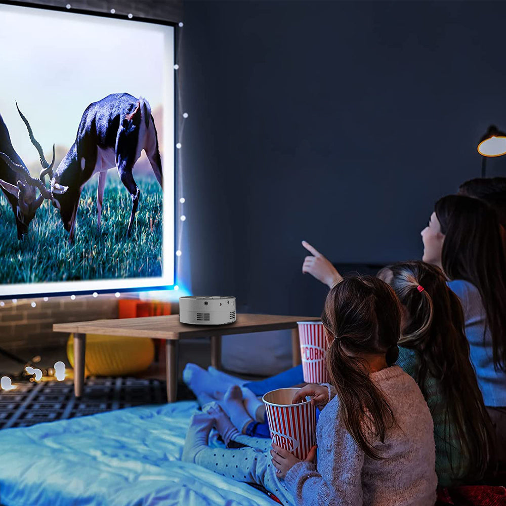 180P Mini Portable Smart Projector Home Phone Projector