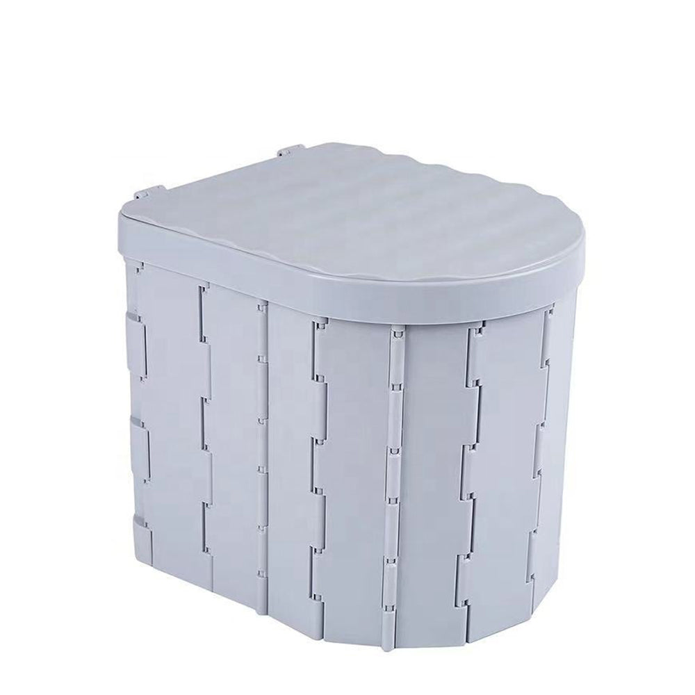 Portable Camping Folding Toilet for Adults with Lid