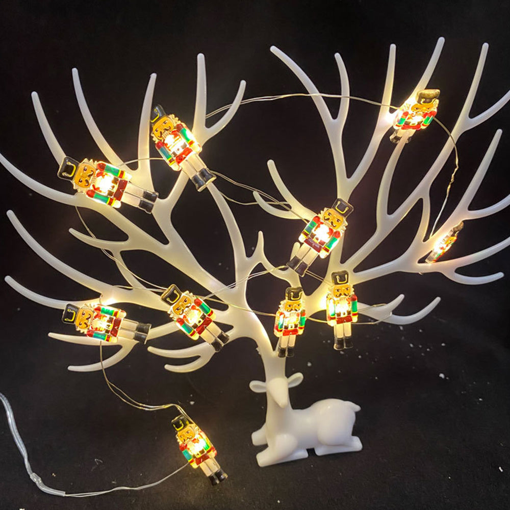 2M 20LEDs Walnut Soldier Copper Wire String Lights