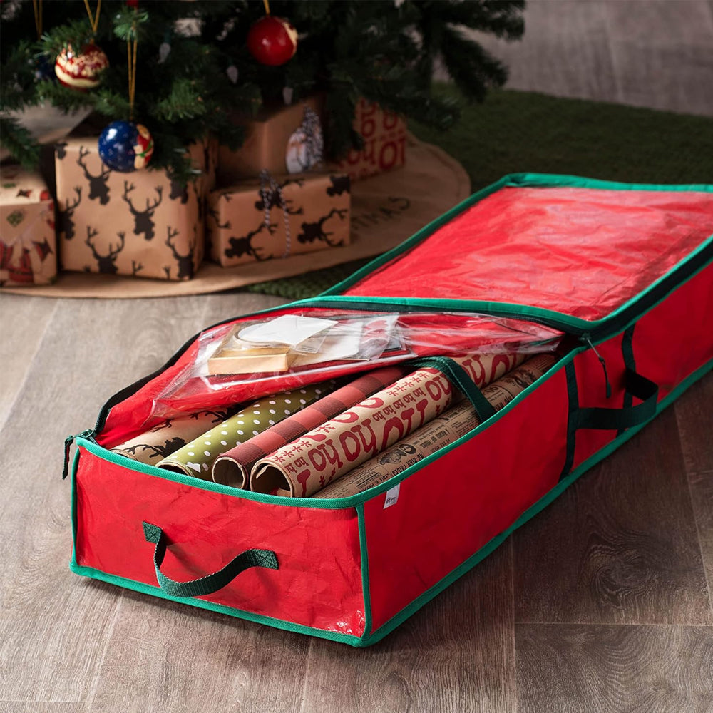 Wrapping Paper Storage Container Organizer